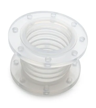 Silicone Transparent Flange Type Below