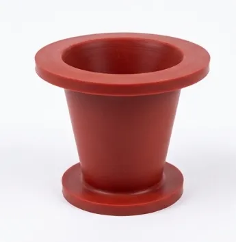 Silicone Red Flange Type Conical Plain Bellow